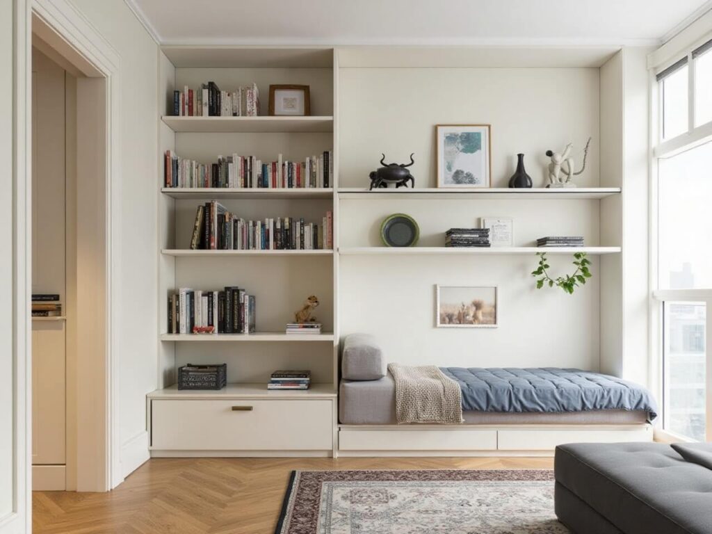 Micro-luxury smart storage idea