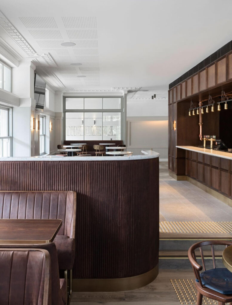 modern restaurant layout design