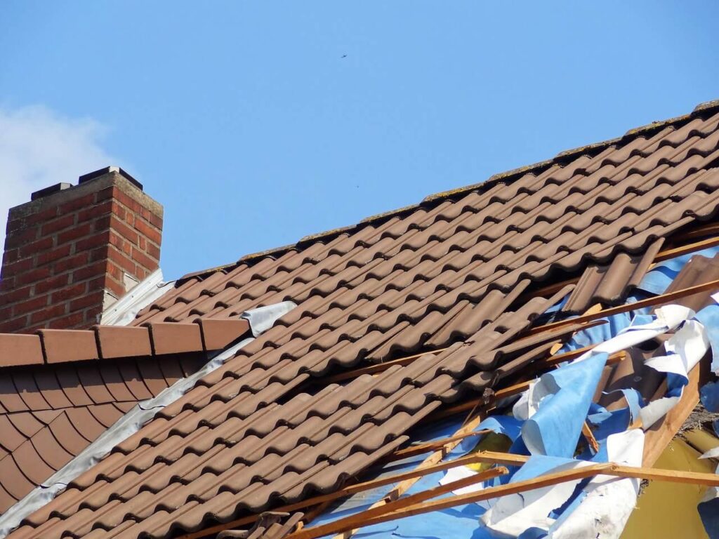 Roof Damage and Insulation