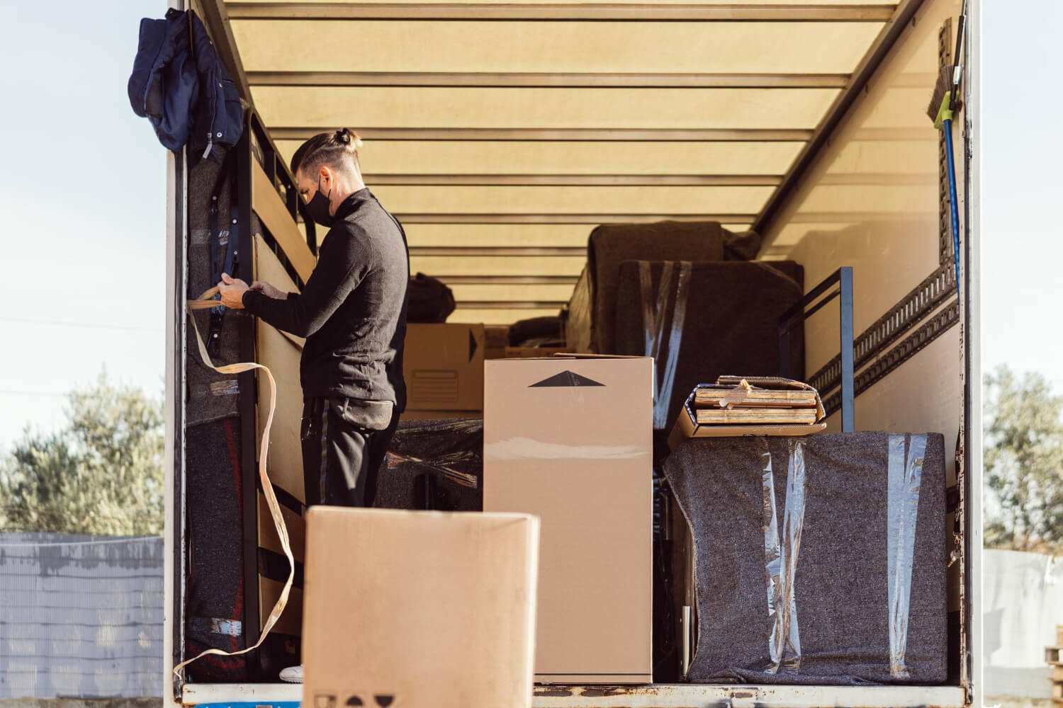 Moving Containers for home renovation