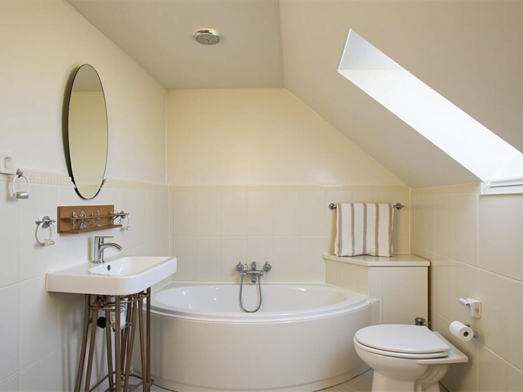 small attic bathroom remodel