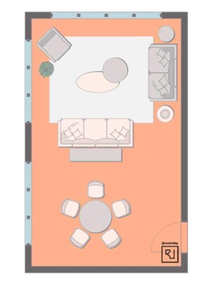 living room floor plan