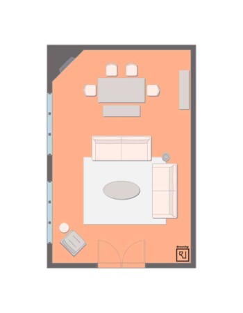 large modern living room